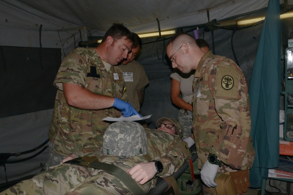 411th Hospital Center Support Saber Strike and Saber Maroon