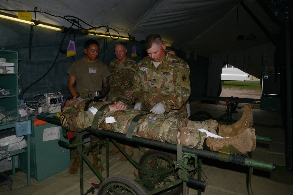 411th Hospital Center Support Saber Strike and Saber Maroon