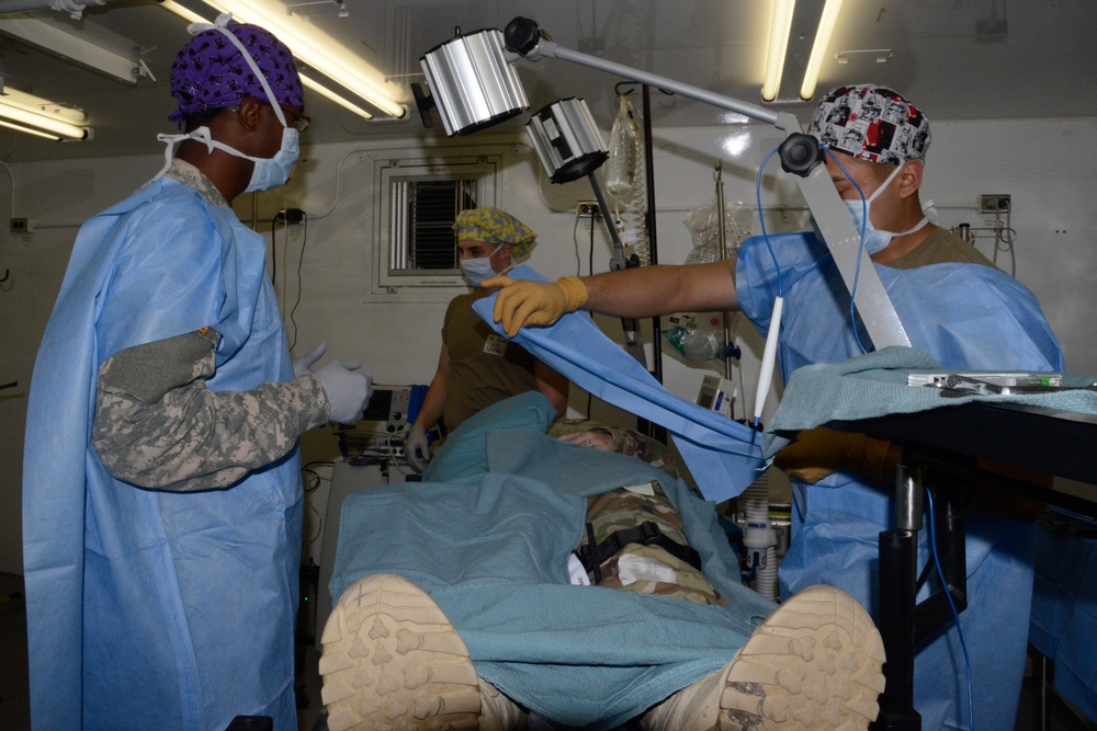 411th Hospital Center Support Saber Strike and Saber Maroon