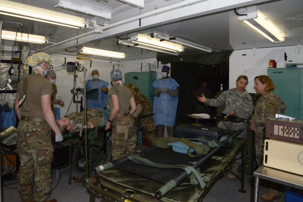 411th Hospital Center Support Saber Strike and Saber Maroon