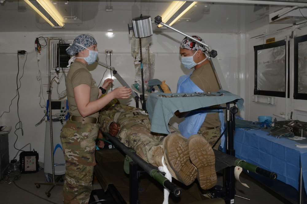 411th Hospital Center Support Saber Strike and Saber Maroon