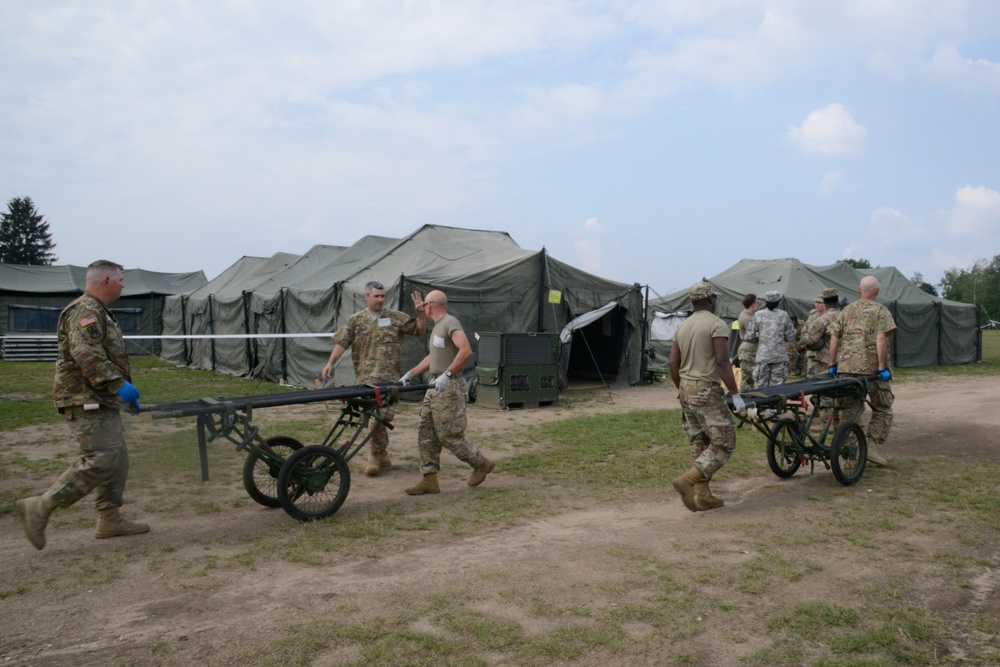 411th Hospital Center Support Saber Strike and Saber Maroon