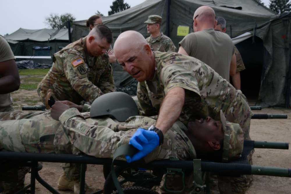 411th Hospital Center Support Saber Strike and Saber Maroon