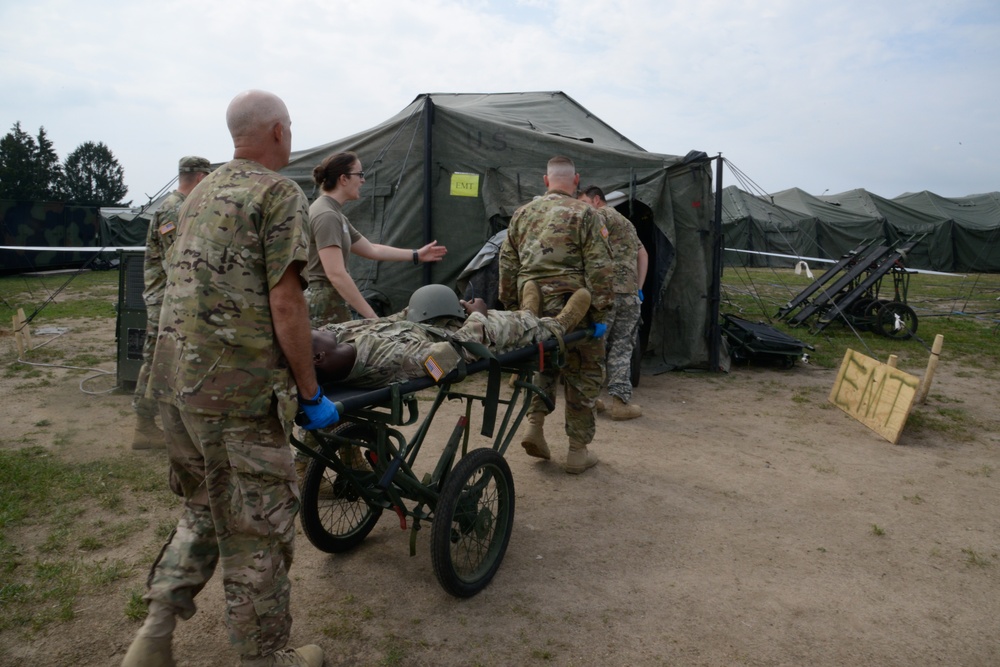 411th Hospital Center Support Saber Strike and Saber Maroon