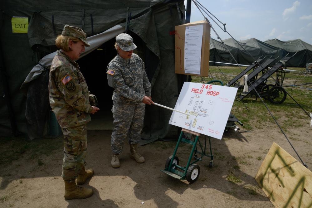 411th Hospital Center Support Saber Strike and Saber Maroon