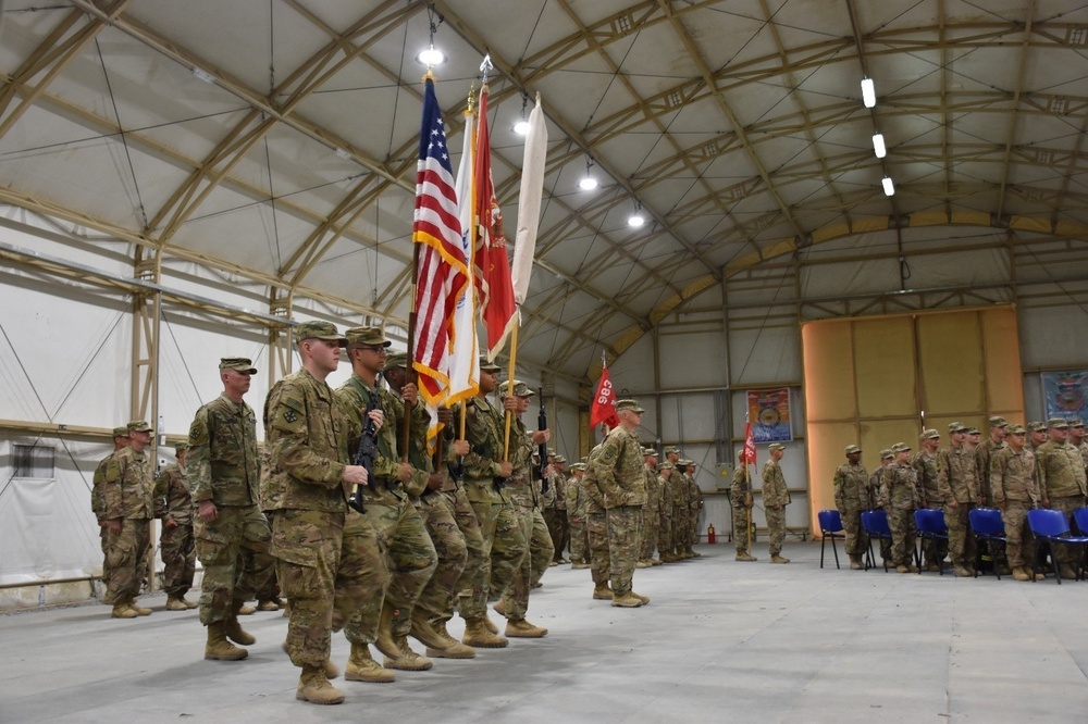 35th Engineer Brigade bids farewell to 458th Battalion, welcomes 983rd