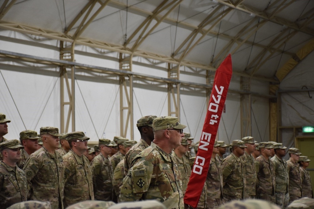 35th Engineer Brigade bids farewell to 458th Battalion, welcomes 983rd