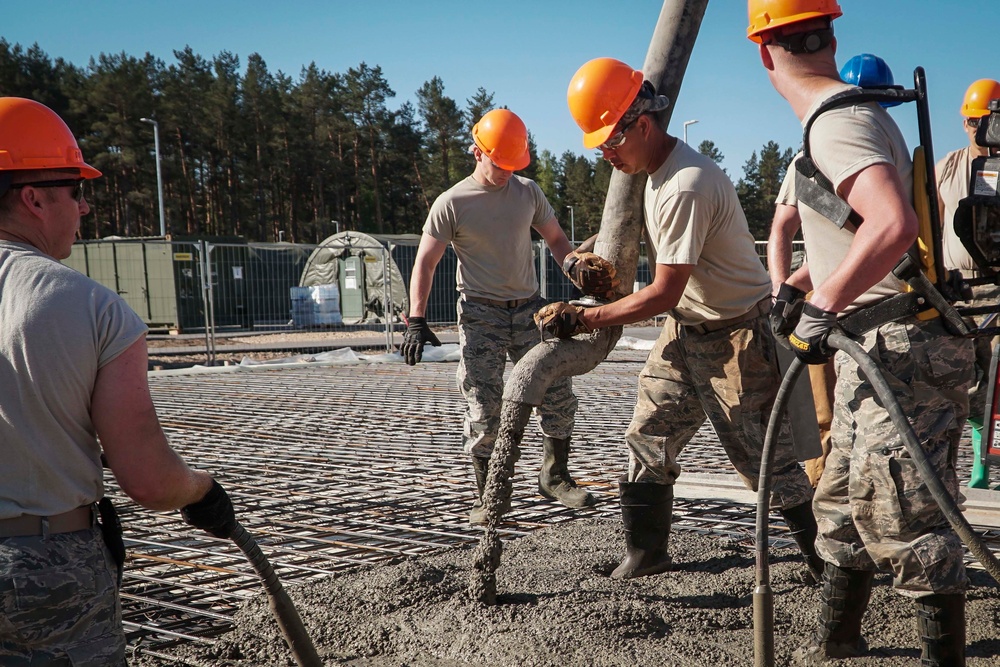 134th CES Conduct Training in Latvia