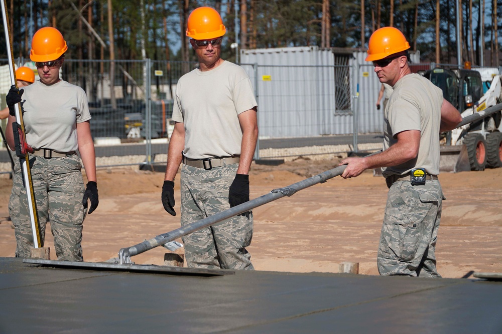134th CES Conduct Training in Latvia