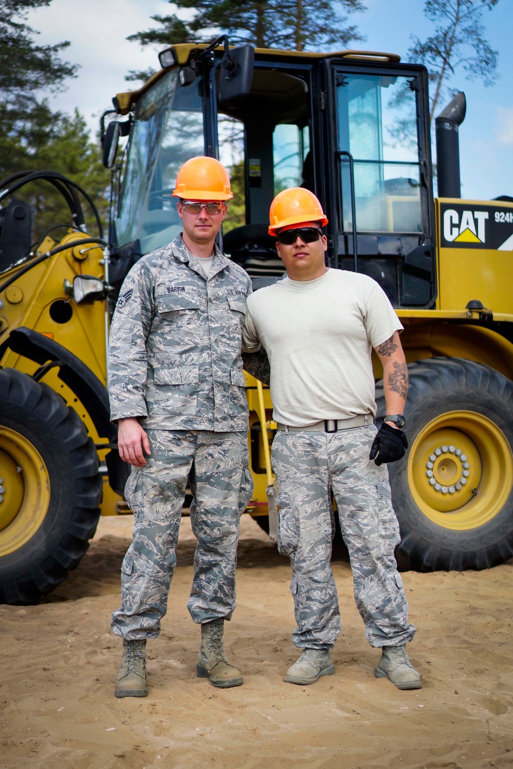 134th CES Conducts Training in Latvia