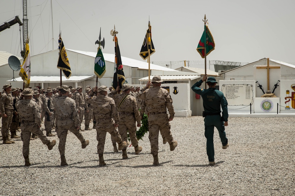 General Visit at the Besmaya Range Complex