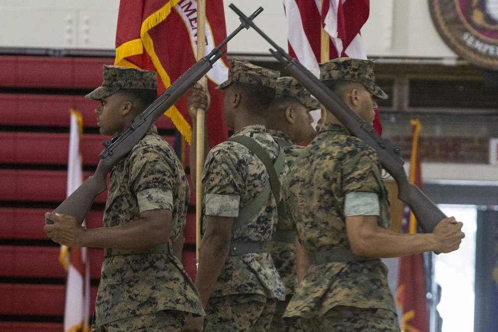 6th Marine Regiment welcomes new commanding officer