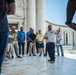 The Detroit Lions Participate in an Educational Staff Ride at Arlington National Cemetery