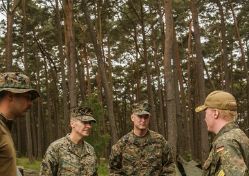 BLT 2/6 commander, sergeant major visit Marines at Ustka, Poland
