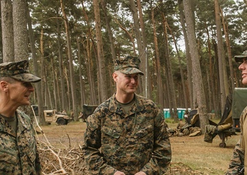 BLT 2/6 commander, sergeant major visit Marines at Ustka, Poland