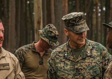 BLT 2/6 commander, sergeant major visit Marines at Ustka, Poland