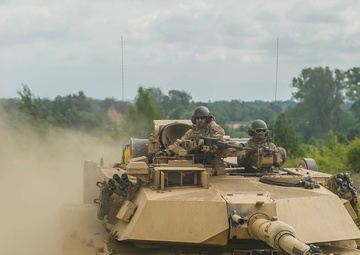 26th MEU Tank platoon, Polish BMP unit go head-to-head in mechanized assault exercise during BALTOPS