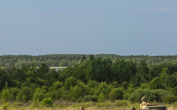26th MEU Tank platoon, Polish BMP unit go head-to-head in mechanized assault exercise during BALTOPS