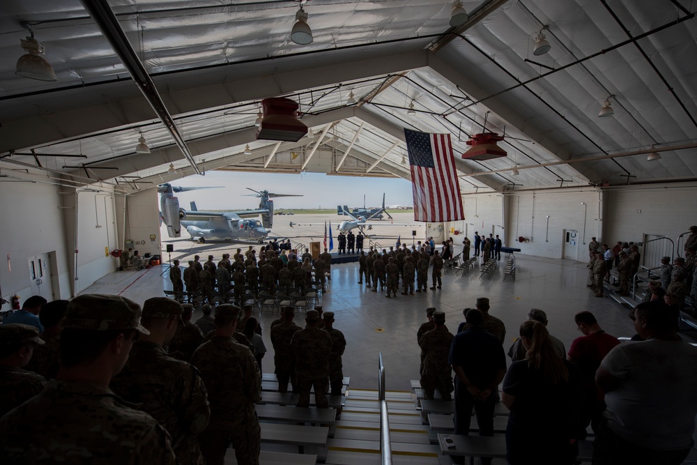 727th Special Operations Air Maintenance Squadron Change of Command