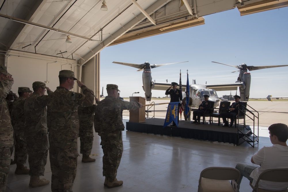 727th Special Operations Air Maintenance Squadron Change of Command