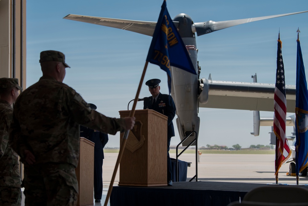 727th Special Operations Air Maintenance Squadron Change of Command