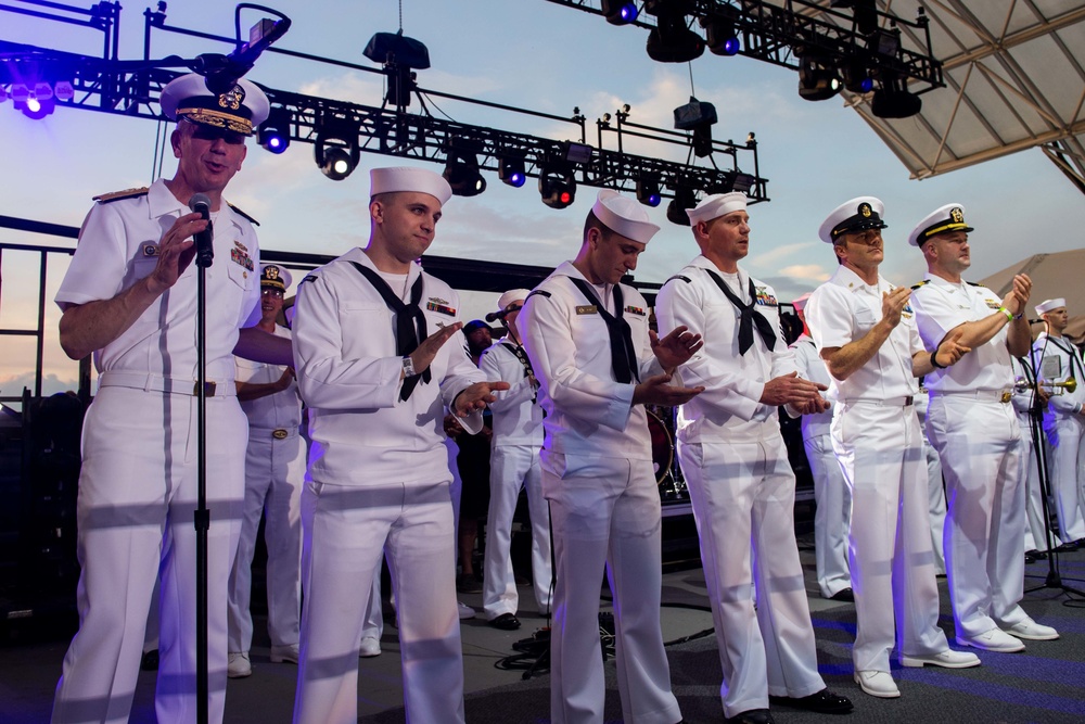 Riverbend Festival Hosts Military Appreciation Night at Chattanooga Navy Week