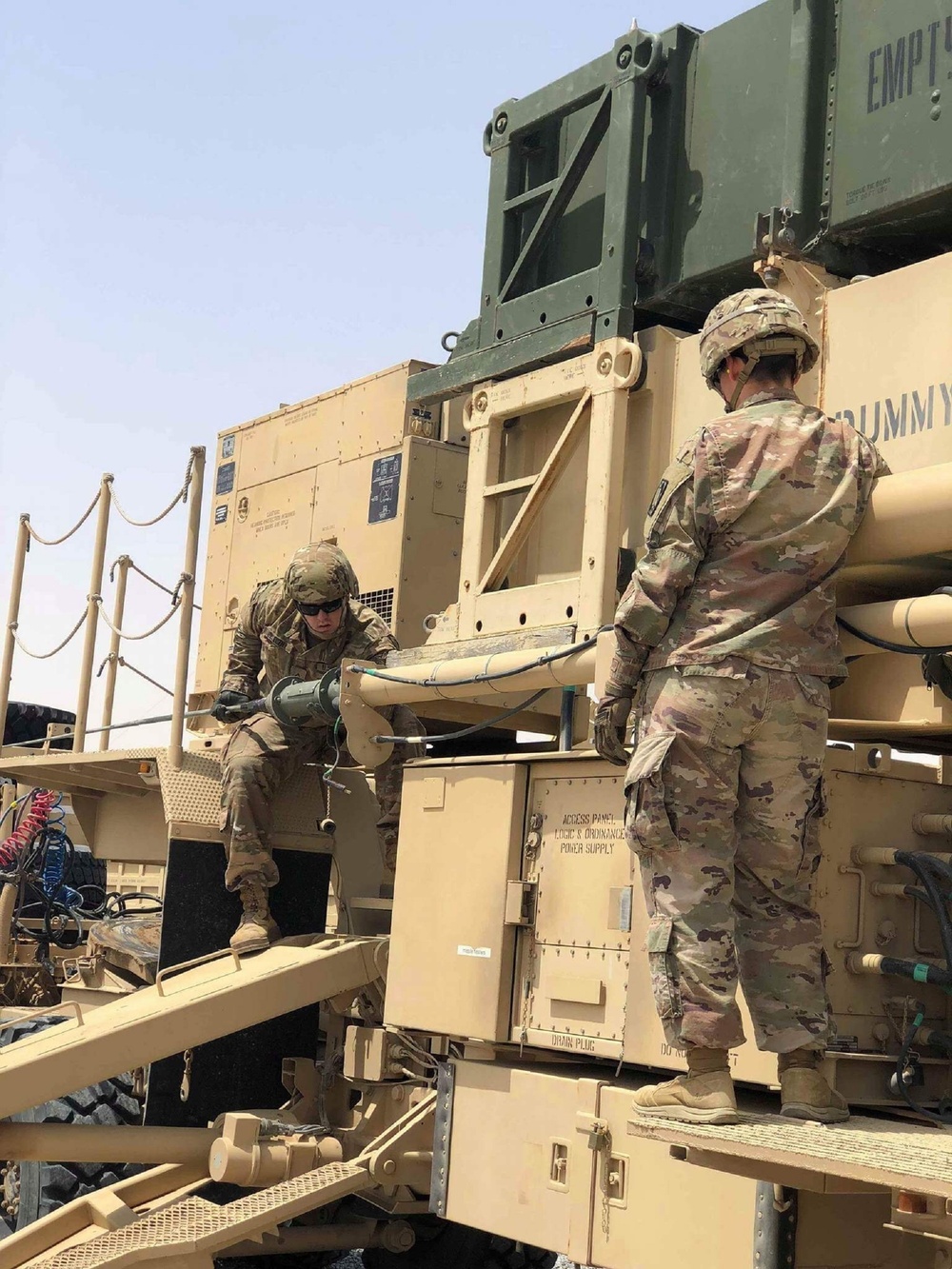 62nd Air Defense Artillery conducts expeditionary mobility training