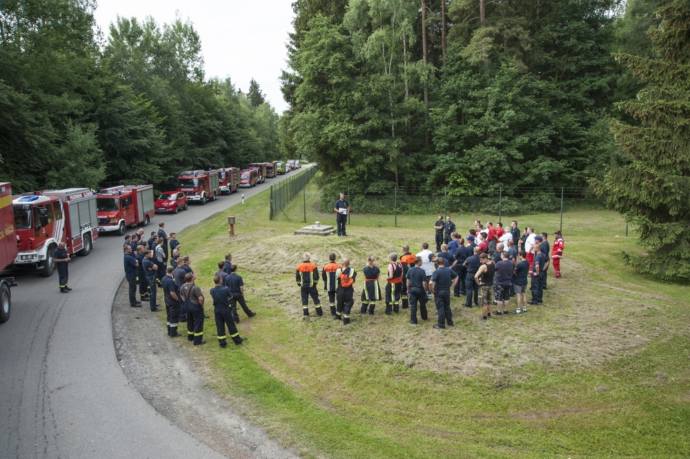 Firefighters Ansbach 24 Hours Exercise