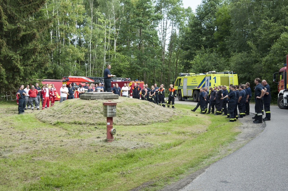 Firefighters Ansbach 24 Hours Exercise