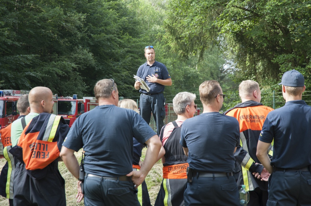 Firefighters Ansbach 24 Hours Exercise