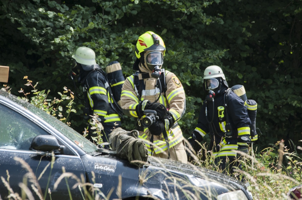 Firefighters Ansbach 24 Hours Exercise