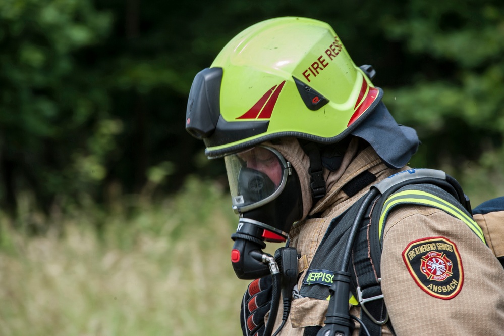 Firefighters Ansbach 24 Hours Exercise