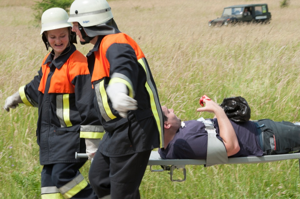 Firefighters Ansbach 24 Hours Exercise