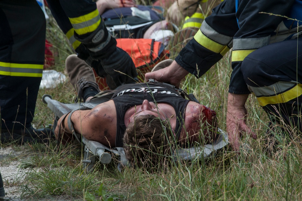 Firefighters Ansbach 24 Hours Exercise