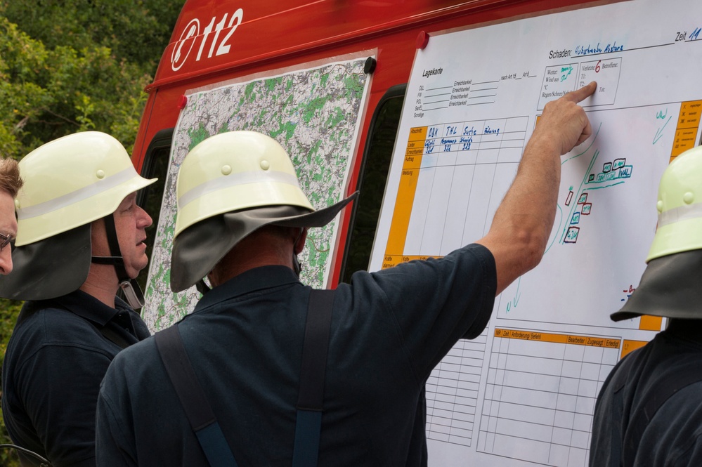 Firefighters Ansbach 24 Hours Exercise