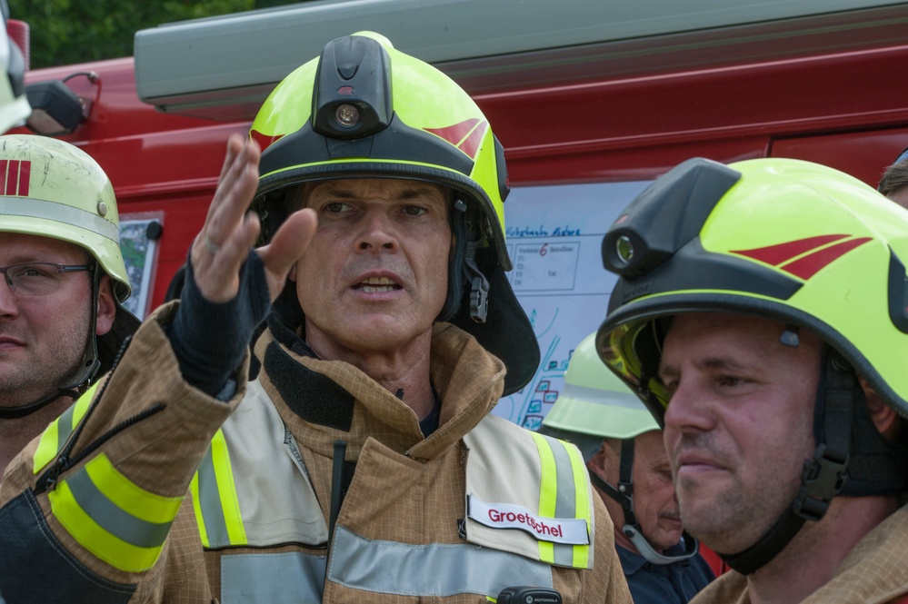 Firefighters Ansbach 24 Hours Exercise