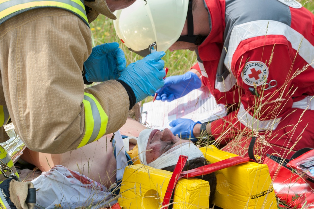 Firefighters Ansbach 24 Hours Exercise