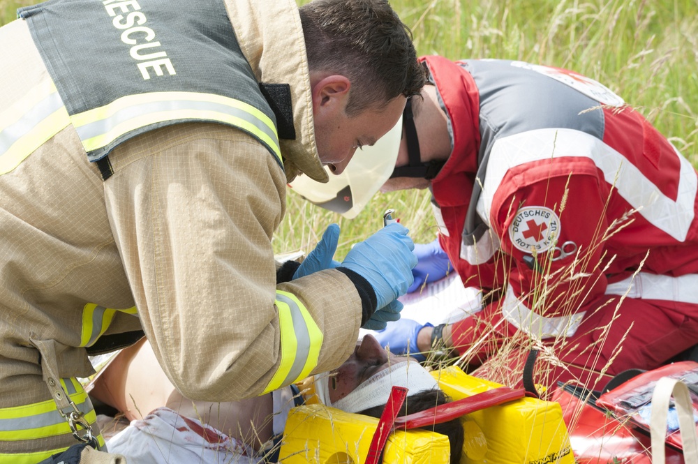Firefighters Ansbach 24 Hours Exercise