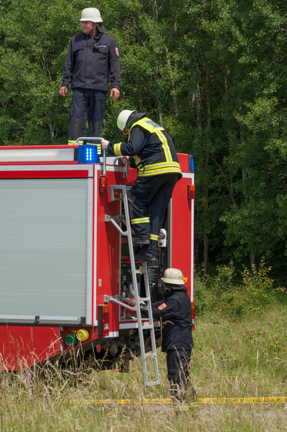 Firefighters Ansbach 24 Hours Exercise