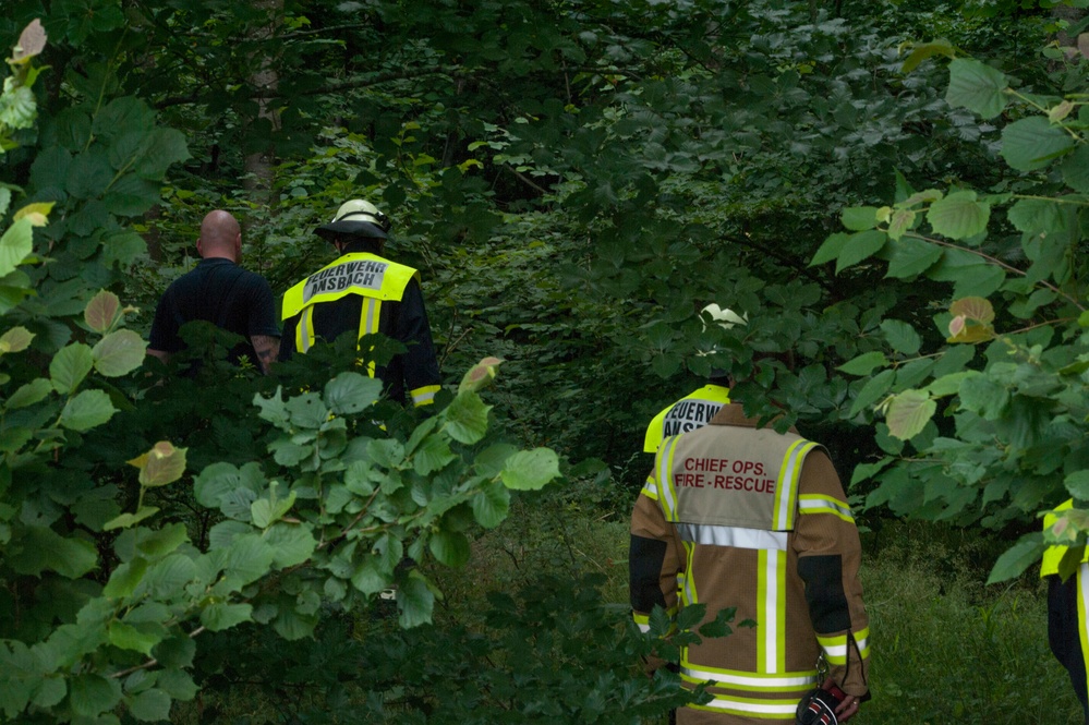 Firefighters Ansbach 24 Hours Exercise