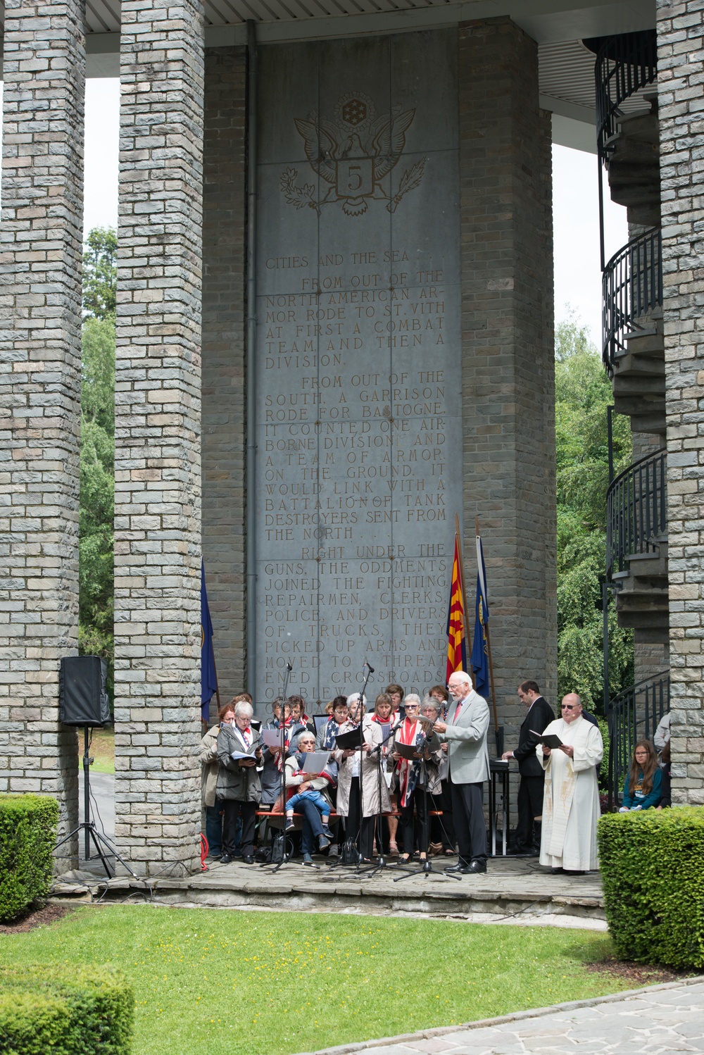 Bastogne Memorial Ceremony 2018