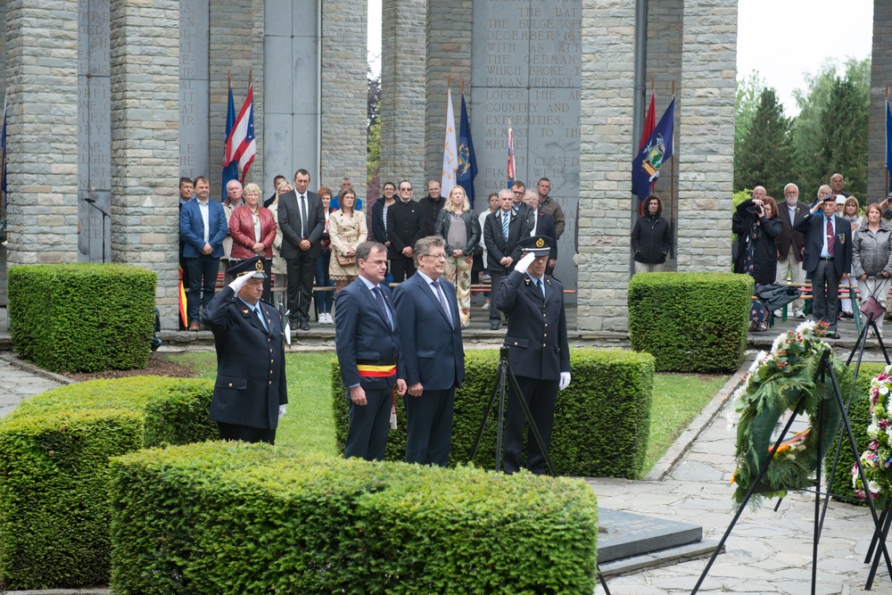 Bastogne Memorial Ceremony 2018