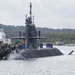 Japanese Sub Conducts Exercise with USS Frank Cable