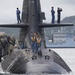 Japanese Sub Conducts Exercise with USS Frank Cable