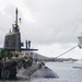 Japanese Sub Conducts Exercise with USS Frank Cable