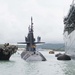 Japanese Sub Conducts Exercise with USS Frank Cable