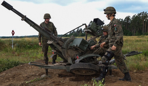 Polish soldiers conduct training exercise for Saber Strike 18