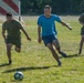 26th MEU Marines compete against Polish Soldiers in Soccer