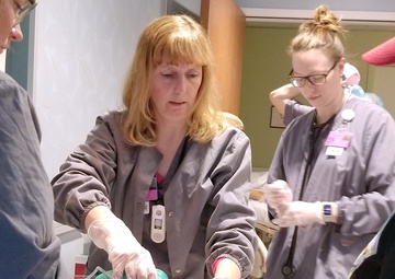 Training to Deliver: Fort Drum OB docs partner with Samaritan Medical Center health professionals during labor and delivery training