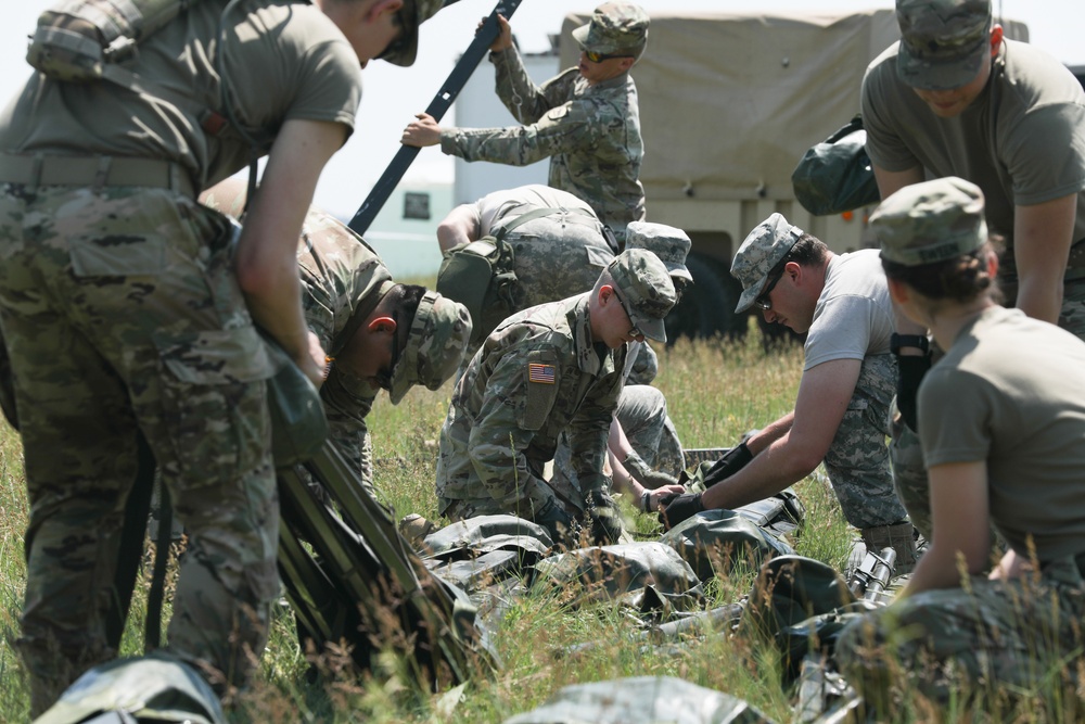 Field Hospital Setup